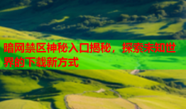 暗网禁区神秘入口揭秘，探索未知世界的下载新方式