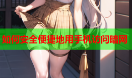 如何安全便捷地用手机访问暗网