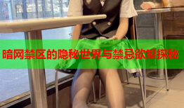 暗网禁区的隐秘世界与禁忌欲望探秘