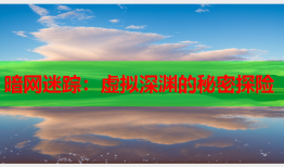 暗网迷踪：虚拟深渊的秘密探险