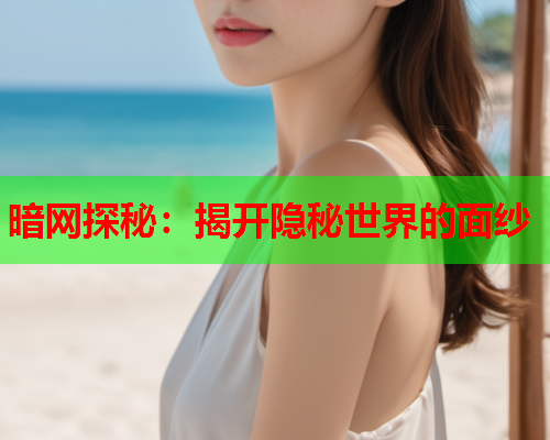 暗网探秘：揭开隐秘世界的面纱