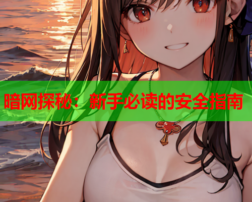 暗网探秘：新手必读的安全指南