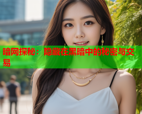 暗网探秘：隐藏在黑暗中的秘密与交易