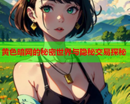 黄色暗网的秘密世界与隐秘交易探秘