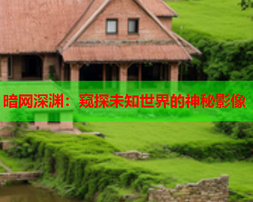 暗网深渊：窥探未知世界的神秘影像