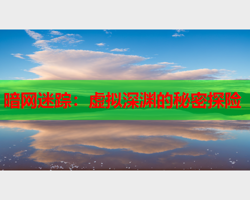 暗网迷踪：虚拟深渊的秘密探险